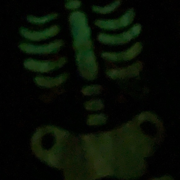 Carter’s Halloween Pumpkin and Glowing Skeleton Onesies Bundle 3 months - Picture 7 of 7